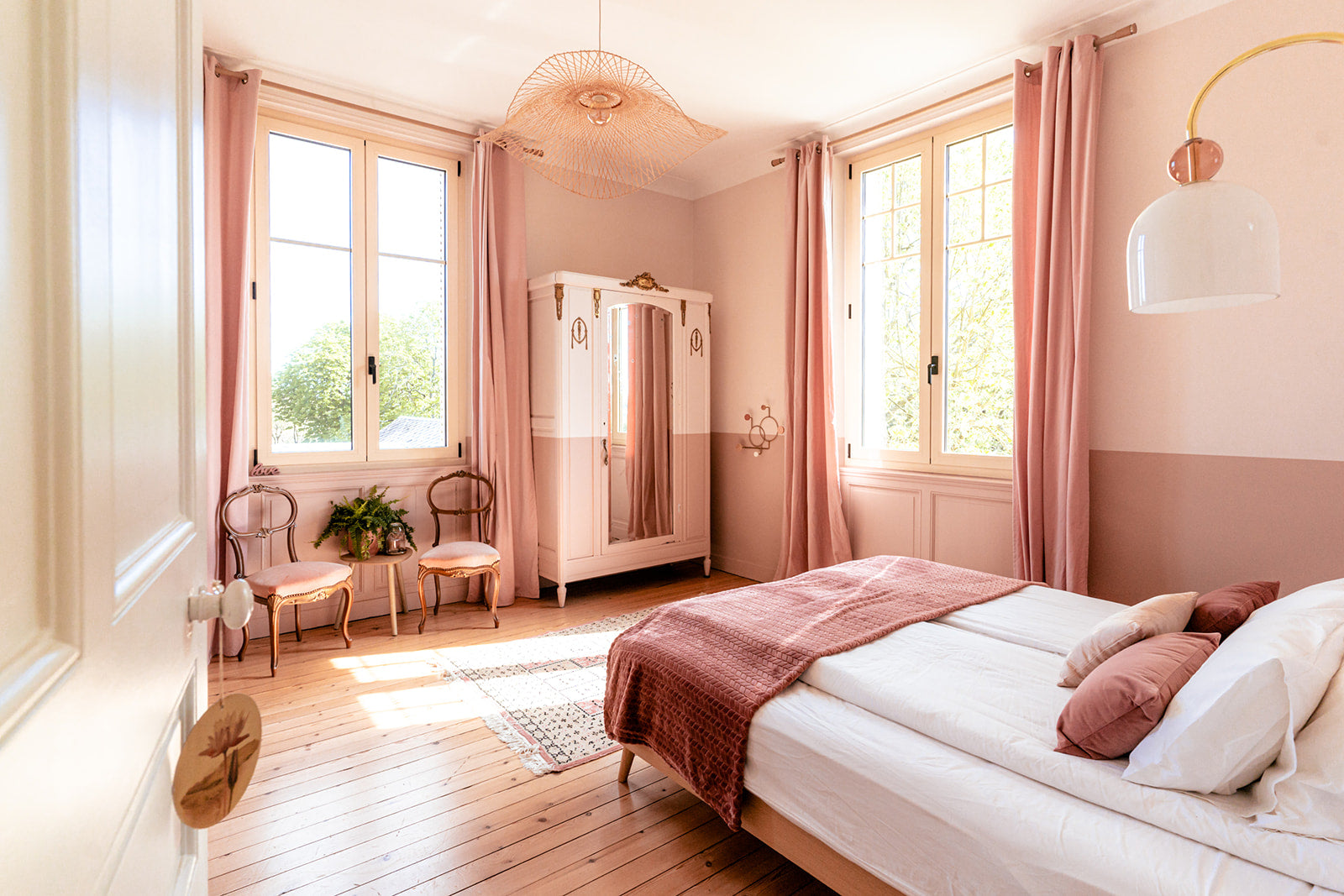 villa nymphéa - la rochelle - chambre rose